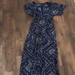 Navy blue maxi